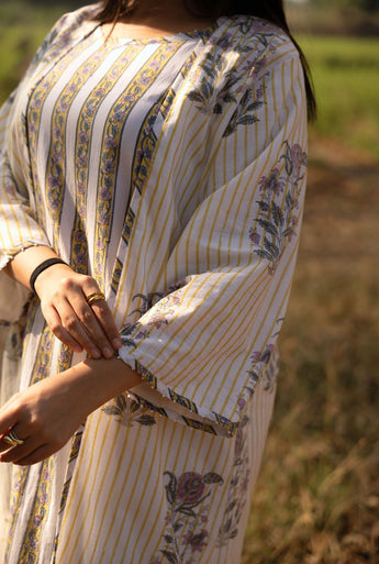 Marigold Reversible Kimono set