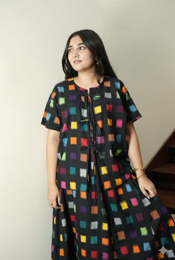 Pondicherry Ikat Top