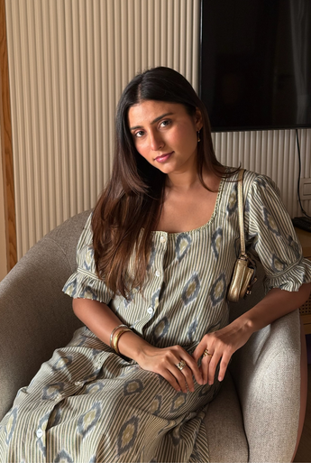 Neera Ikat Midi