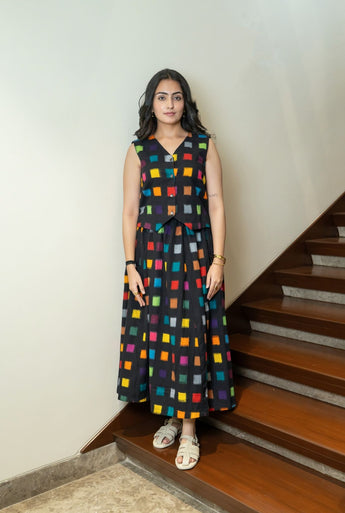 Pondicherry Ikat Co-ord