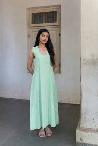 Bela Jamdani Maxi