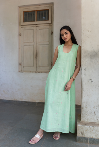 Bela Jamdani Maxi