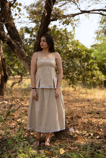 Meadow Pleated Skirt