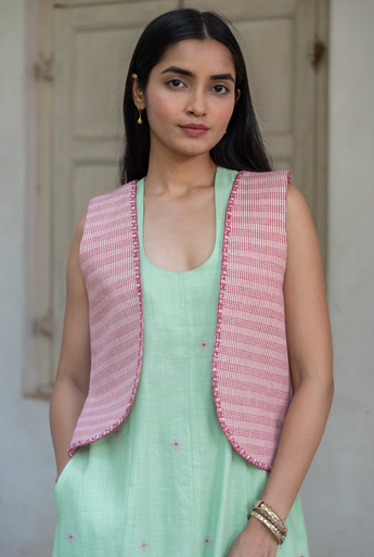 Gulab Embroidered Vest