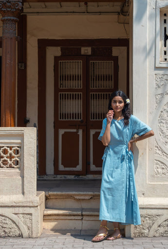 Bihi Kala Cotton tie-up midi