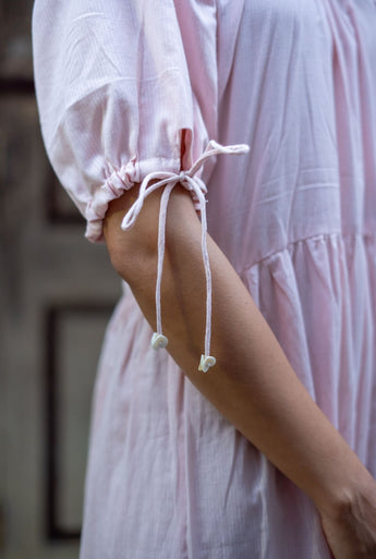 Kokum Handloom tiered maxi